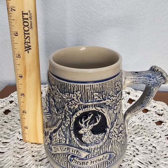 Vintage Original German Thewalt Cornell Exclusive Knights Beer Stein/Engraved Jo - Picture 8 of 8